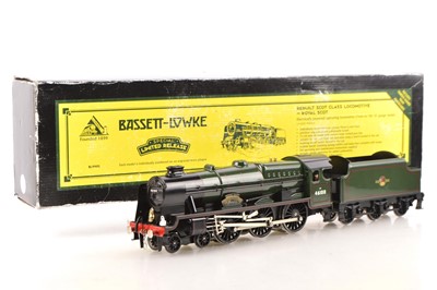 Lot 391 - Corgi Bassett Lowke Limited edition Modern issue 0 Gauge Ref BL99011 4-6-0 Loco & Tender BR lined green