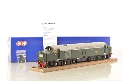 Lot 405 - Heljan 0 Gauge 12040601 BR green Class 40 V2 Diesel Locomotive