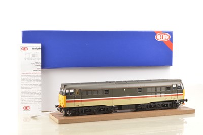 Lot 406 - Heljan 0 Gauge 12031411 BR Inter-City  swallow livery Class 31 Diesel Locomotive