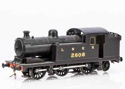 Lot 417 - Commercially made 0 Gauge 0-6-2 Tank Loco LNER lined black Ex GER class N7