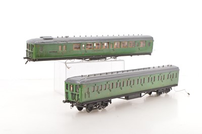 Lot 430 - Scratch /Kitbuilt 0 Gauge 2-car SR EMU