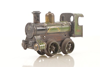 Lot 436 - Bing 0 Gauge early LSWR Loco, Clockwork