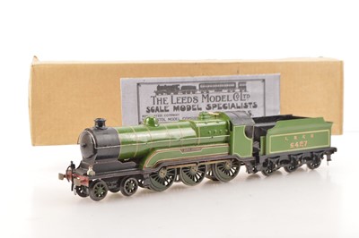 Lot 437 - Leeds LMC 0 Gauge 4-6-0 Loco & Tender LNER green 'City of London'