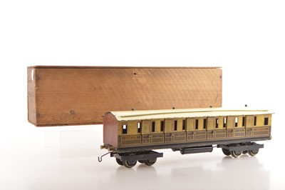 Lot 451 - Bowman 0 Gauge GWR 1st/3rd Passenger coach