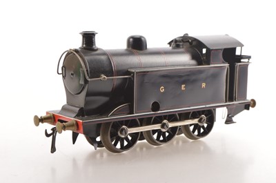 Lot 454 - Van Riemsdyk 0 Gauge controlled clockwork 0-6-0 Tank Loco