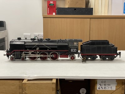 Lot 469 - Marklin 0 gauge 4-6-2 Loco & Tender Continental outline Ref: HR 70/12920, 3-rail 20 volt electric