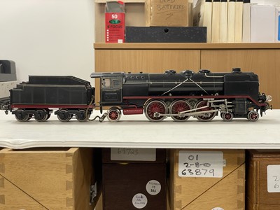 Lot 469 - Marklin 0 gauge 4-6-2 Loco & Tender Continental outline Ref: HR 70/12920, 3-rail 20 volt electric