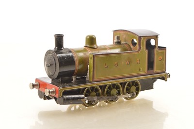 Lot 481 - Reichery 0 Gauge 0-6-0 Tank Loco LSWR (London South Western Railway) lined green, live steam