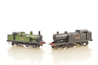 Lot 482 - Leeds (LMC) 0 Gauge pair of LNER 3-rail electric Tank Locomotives