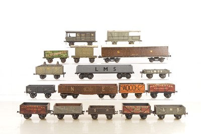 Lot 483 - Leeds (LMC) and other commercial and kitbuilt 0 Gauge rolling stock