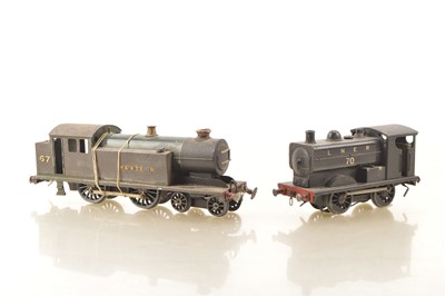 Lot 494 - Milbro /Leeds (LMC) 0 Gauge pair Locos, 3-rail electric.