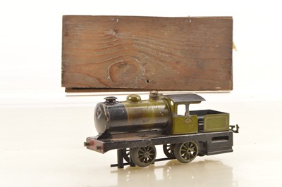 Lot 499 - Bowman 0 Gauge Ref: 410 0-4-0 Loco Lined green