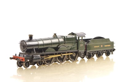 Lot 503 - Scratch built 0 Gauge 4-6-0 Loco & tender GWR Green Saint class 'Saint Martin', 3-rail electric