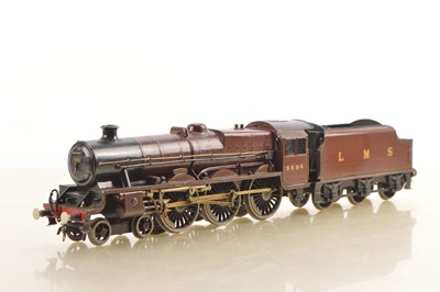 Lot 505 - Scratch Built 0 Gauge 4-6-0 Loco & Tender LMS Marron Jubilee class 'Jutland', 3-rail electric