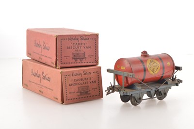 Lot 557 - Hornby 0 Gauge Private owner wagons