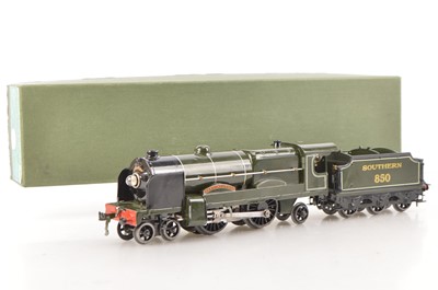 Lot 573 - Hornby 0 Gauge E320 4-4-2 Loco & Tender