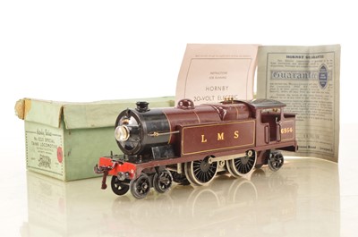 Lot 597 - Hornby 0 Gauge E220 Special 4-4-2 Tank Loco LMS Maroon No.6954, 20 volt, 3-rail electric