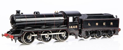 Lot 619 - Bassett lowke 0 Gauge 0-6-0 Loco & Tender LNER lined black class J39