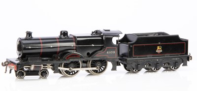 Lot 638 - Bassett Lowke 0 Gauge 4-4-0 Loco & Tender BR lined black 'Compound'