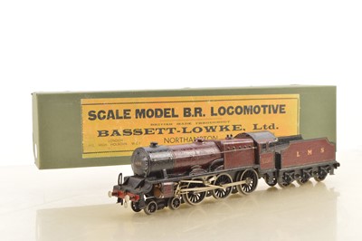 Lot 669 - Bassett Lowke 0 Gauge 4-6-0 Loco & Tender LMS Royal Scot class 'Royal Scot', controlled clockwork