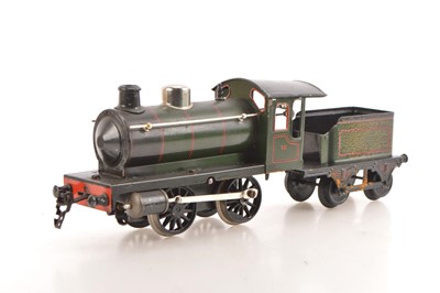 Lot 689 - Marklin Gauge 1 0-4-0 Loco & Tender