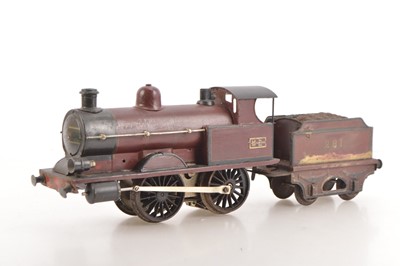 Lot 692 - Marklin Gauge 1 0-4-0 Loco & Tender MR (Midland Railway)