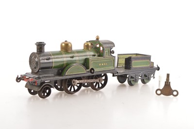 Lot 693 - Bing Gauge 1 2-4-0 Loco & Tender