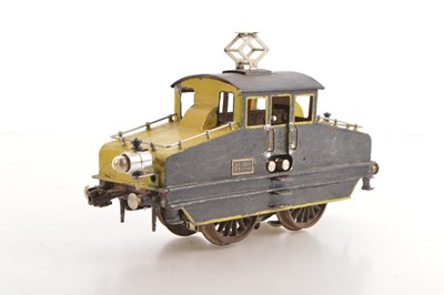 Lot 705 - Marklin Gauge 1 Steeple cab over head electric style loco, 3-rail electric