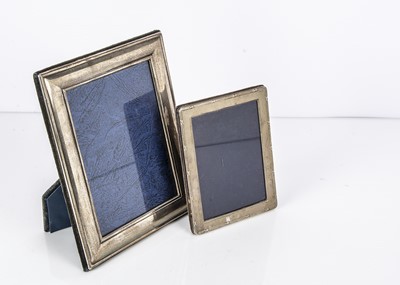 Lot 506 - Two modern silver mounted photograph frames