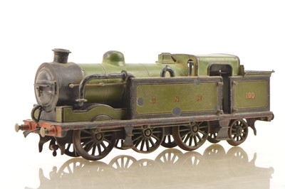 Lot 714 - Bing Gauge 1 0-6-2 Tank loco GNR lined green N2 class