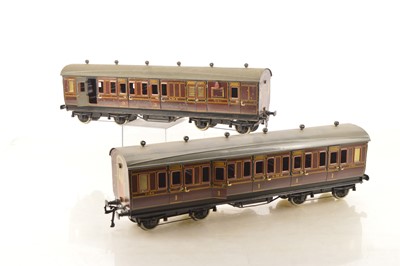 Lot 724 - Bing Gauge 1 Pair of LMS 1924 series Passenger coaches