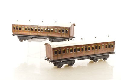 Lot 731 - Marklin Gauge 1 pair of LNER (Ex GNR) Passenger coaches