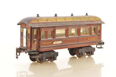 Lot 739 - Marklin Gauge 1 Continental outline Speisewagen (Dining car)