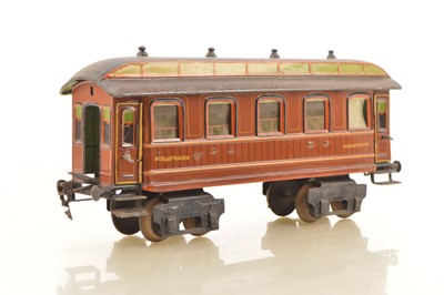 Lot 740 - Marklin Gauge 1 Continental outline Schlafwagen (Sleeping car)