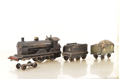 Lot 745 - Bing Gauge 1 4-4-0 Loco & Tender LNWR lined black No.1902, Live steam.