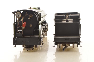Lot 758 - Scratch built Gauge 1 4-4-2 Loco & Tender Green Atlantic, Live Steam