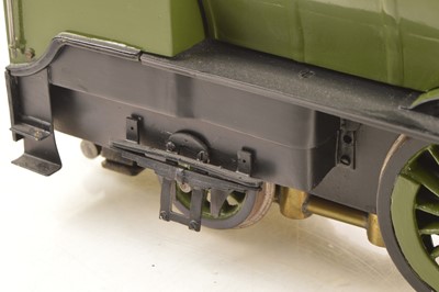 Lot 758 - Scratch built Gauge 1 4-4-2 Loco & Tender Green Atlantic, Live Steam