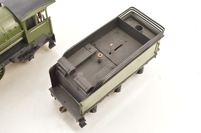 Lot 758 - Scratch built Gauge 1 4-4-2 Loco & Tender Green Atlantic, Live Steam