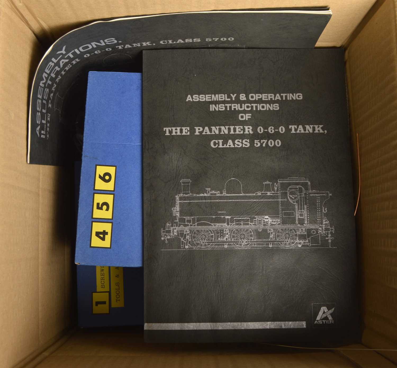 Lot 759 - Aster Gauge 1 Live steam 0-6-0 Pannier Tank