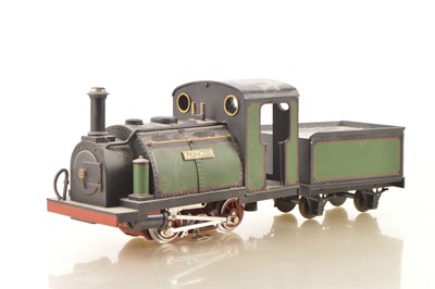 Lot 774 - An LGB-based G scale (gauge 1) Ffestiniog Railway England 0-4-0 'Princess' by Garden Railway Specialists (3)