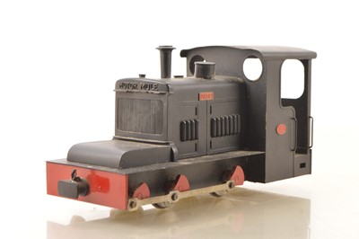 Lot 775 - A G scale (gauge 0/1 convertible) 'Motor Mule' 0-4-0 Diesel Locomotive supplied by Garden Railway Specialists