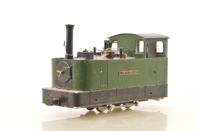 Lot 783 - A G scale 0/1 Gauge (convertible) Glyn Valley Tramway type 0-4-0 Tram Locomotive