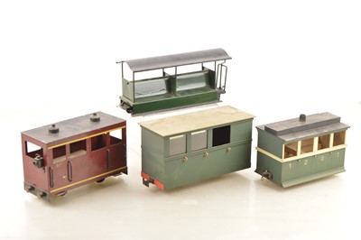 Lot 786 - Assorted G scale (0 Gauge) Coaching Stock (6)