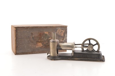 Lot 802 - A horizontal Hot air steam engine