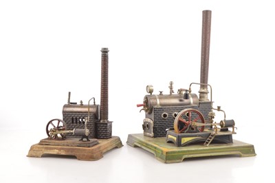 Lot 806 - A pair of Doll Steam Plants