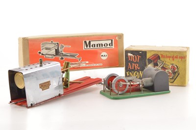 Lot 816 - Davies Carton/ Mamod pair of Steam engines