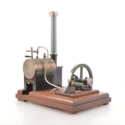 Lot 818 - Scratch built large scale steam plant