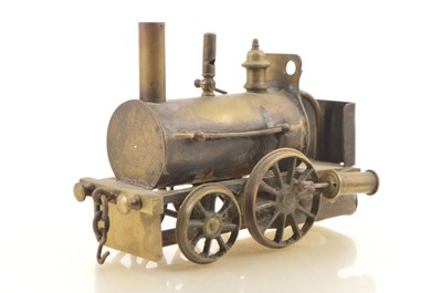 Lot 822 - A Early live steam 0-2-2 'Dribbler' Locomotive