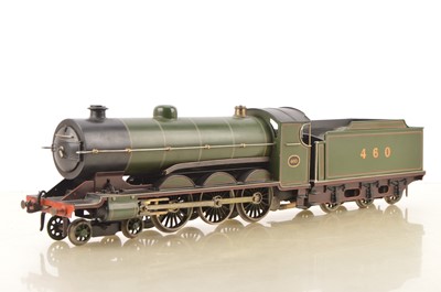 Lot 855 - Bing Gauge 2 freelance 4-6-0 Loco & Tender lined green, Live steam