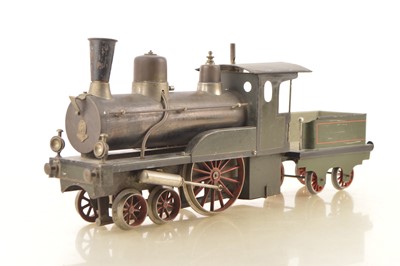 Lot 862 - Bing Gauge 4 4-2-0 Loco & Tender 'Storkleg', live steam